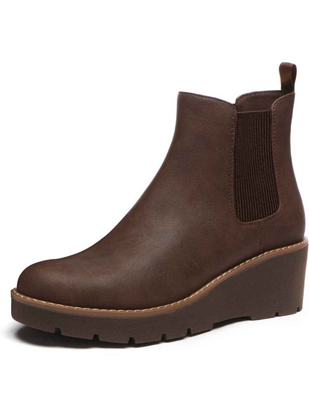 Stylish Women's Platform Wedge Ankle Boots for Trendy Fall Fashion
